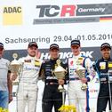 ADAC TCR Germany, Sachsenring, Harald Proczyk, Antti Buri, Tim Zimmermann