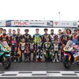 Insgesamt 21 Piloten aus sieben Ländern waren beim Test in Misano dabei