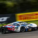 Timo Glock holte die erste DTM-Bestzeit für McLaren