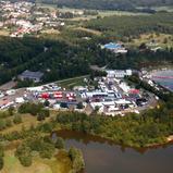 ADAC Rallye Deutschland, Service Park, Luftaufnahme