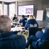 Seminare gehören zur Ausbildung bei der ADAC Stiftung Sport