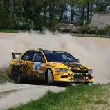 Schneller Sachse: Ron Schumann im Mitsubishi Lancer