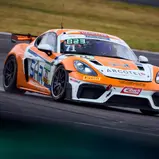 #71 Wimmer Werk Motorsport / David Lackner / Philipp Dietrich / Porsche 718 Cayman GT4 RS CS / Lausitzring
