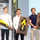 ADAC Formel 4, Meisterfeier, Théo Pourchaire, Arthur Leclerc, Dennis Hauger
