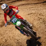 Bradley Mesters ( Niederlande / Kawasaki / F&H Racing Shop-HMX ) beim ADAC MX Junior Cup 125