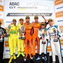ADAC GT Masters, Hockenheim, Orange1 by GRT Grasser, Christian Engelhart, Mirko Bortolotti, Mann-Filter Team HTP, Indy Dontje, Maximilian Götz, HCB-Rutronik Racing, Carrie Schreiner, Dennis Marschall