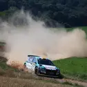 Marijan Griebel gewann am Samstag mit Beifahrerin Ella Kremer die ADAC Saarland-Pfalz Rallye