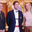 ADAC GT Masters Kick-Off München - Thomas Voss, Robert Renauer, Renata DePauli (v.l.n.r.)<br/> Urheber: DePauli AG