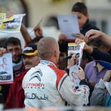 ADAC Rallye Deutschland, Showstart, Trier, Porta Nigra, Paul Nagle, Citroen Total Abu Dhabi WRT