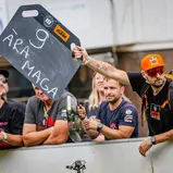 Aigar Leok, Vater von Lucas Leok ( Estland / Husqvarna / KTM MX FUTURES ) beim ADAC MX Junior Cup