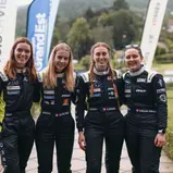 Heimspiel für die FFSA Ladies: Manon Perrin, Alizée Pottier, Emma Chalvin, Emy Ailloud-Perraud (v.l.n.r.)