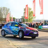 #25	M. Drüge - B. Mann / Opel Corsa Rally4 (RC4) / ADAC Actronics Rallye Sulingen