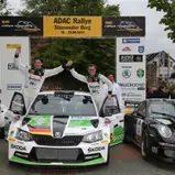 Erster Sieg im Skoda Fabia R5: Fabian Kreim, Förderpilot der ADAC Stiftung Sport