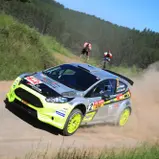 DRM-Leader: DSK-Youngster René Mandel im Ford Fiesta R5