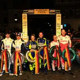 Die Top-Drei der 60. ADAC Rallye Erzgebirge
