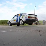 DRM, ADAC Rallye Masters 2019, 4. Lauf, ADAC Rallye "Rund um die Sulinger Bärenklaue", Thom de Jong, Volvo 240 Turbo