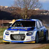 #2 / Václav Pech / Petr Uhel / Citroën C3 Rally2 / RC2, 61. ADAC Rallye Erzgebirge