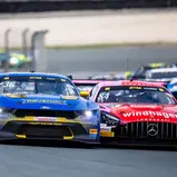 #36 Arjun Maini (IND / Ford Mustang GT3 / HRT Ford Performance), #84 Tom Kalender (DEU / Mercedes-AMG GT3 / Mercedes-AMG Team Landgraf), Circuit Zandvoort