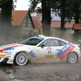 Führender in der 2WD-Wertung: Hermann Gaßner Junior im Toyota GT86 R3