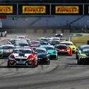 Rennstart der ADAC GT4 Germany auf dem Hockenheimring