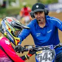 Der ehemalige MX2-Weltmeister Ben Townley war mit seinem Sohn Jaggar zu Gast, der im ADAC MX Junior Cup 85 startete
