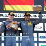 Strahlender Gesichter bei Benjamin Sylvestersson (li.) und Gabriele Piana