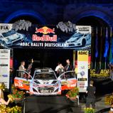 ADAC Rallye Deutschland, Showstart, Thierry Neuville, Hyundai Motorsport