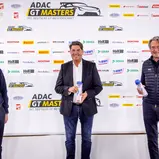 Lars Soutschka (Vorstand ADAC e.V.),  Lutz Hübner (CMO der BWT Gruppe), Hermann Tomczyk (ADAC Sportpräsident), v.l.