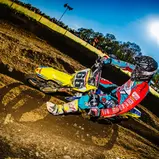 ADAC MX Masters, Jauer, Tim Koch ( Deutschland / Suzuki / stielergruppe.mx Johannes-Bikes Suzuki ) auf seiner Maschine beim ADAC MX Masters