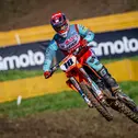 Alessadnro Gaspari fuhr sich im ADAC MX Junior Cup 125 auf die Pole-Position