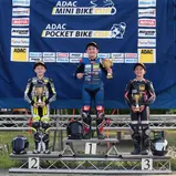 Podium / MB110 / ADAC Mini Bike Cup, Wittgenborn