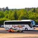 Bei der Track Safari geht es in Bussen auf den Hockenheimring