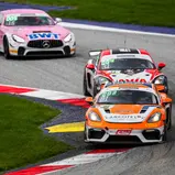 Der Porsche von Wimmer Werk Motorsport beim Heimspiel auf dem Red Bull Ring