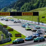 Volles Feld beim Gastspiel der ADAC GT4 Germany auf dem Red Bull Ring