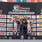 Podium Rennen 1 ADAC TCR Germany, Red Bull Ring