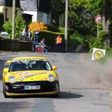 Gesamtsieger der AvD Sachsen Rallye: Rainer Noller im Porsche 911 GT3