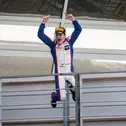 Der ehemalige Förderpilot David Beckmann fuhr in Monza einen Start-Ziel-Sieg in der GP3 ein