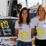 Ihnen war Fortuna in Weiz alles andere als hold: Cindy Gudet und Cécile Marie