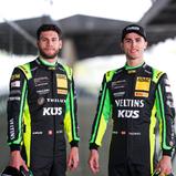 #90 Ricardo Feller und #91 Thomas Preining (beide Porsche 911 GT3 R Evo / Manthey), Test Red Bull Ring 2026