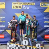Podium Klasse KZ2 Cup, DKM in Cheb