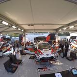ADAC Rallye Deutschland, AUTODOC Service Park, Toyota Gazoo Racing WRT