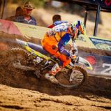 ADAC MX Masters, Tensfeld, Nico Greutmann ( Deutschland / Husqvarna / ADAC Hessen-Thüringen e.V. / Michelin Reifenwerke ) beim ADAC MX Junior Cup 125