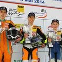 ADAC Junior Cup powered by KTM, Lausitzring, Podium, Marc Zellhöfer, Lukas Tulovic, Matthias Meggle