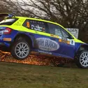 Geglücktes DRM-Debüt mit Funkenflug: Starker vierter Gesamtrang für Philip Geipel im Skoda Fabia R5