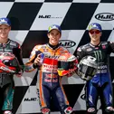 Die Top-Drei im MotoGP Qualifying