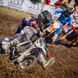 Linus Jung ( Deutschland / Husqvarna / KTM SARHOLZ RACING TEAM ) beim ADAC MX Youngster Cup