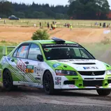 DRM, ADAC Rallye Masters 2019, 4. Lauf, ADAC Rallye "Rund um die Sulinger Bärenklaue", Michael Bieg, Mitsubishi Lancer Evo 9
