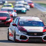 Honda-Pilot Dominik Fugel strebt die Vizemeisterschaft an