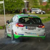 #21 Raffael Sulzinger (DEU) / Lisa Kiefer (DEU), Ford Fiesta Rally4