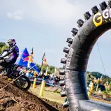 Ivano Van Erp ( Niederlande / Yamaha / SHR Motorsports ) beim ADAC MX Junior Cup 125